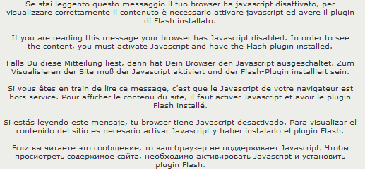 no javascript, no flash